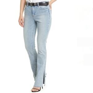 Blank NYC The Hoyt High Rise Mini Bootcut Split Hem Jeans | 29